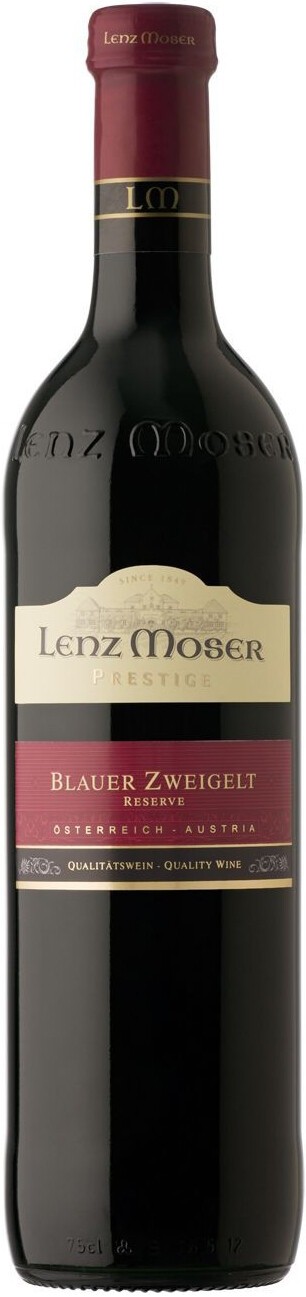 Lenz Moser Blauer Zweigelt Prestige